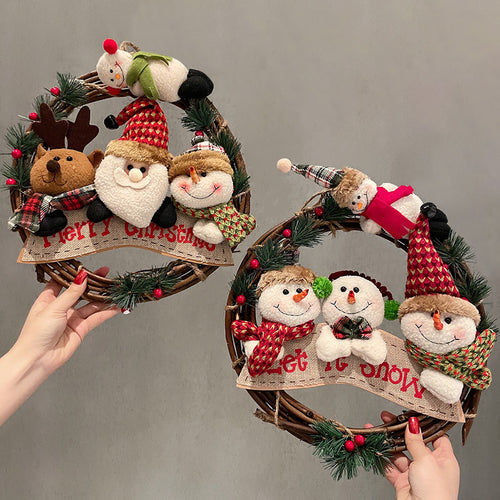 Christmas Vine Ring Decorations