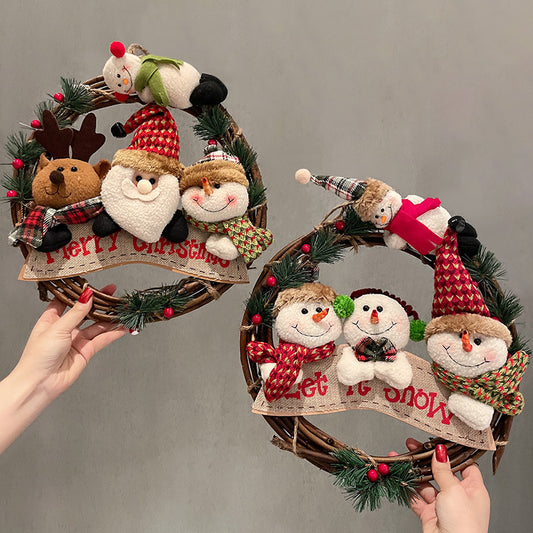 Christmas Vine Ring Decorations