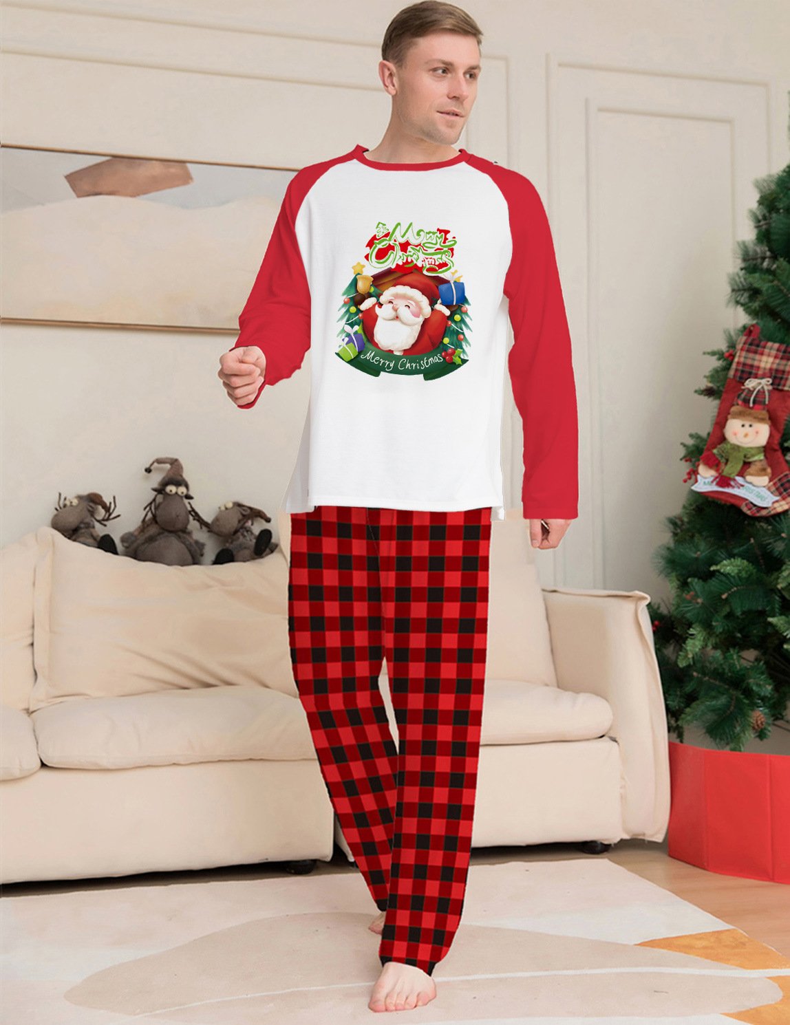 Santa Family Matching Pajamas