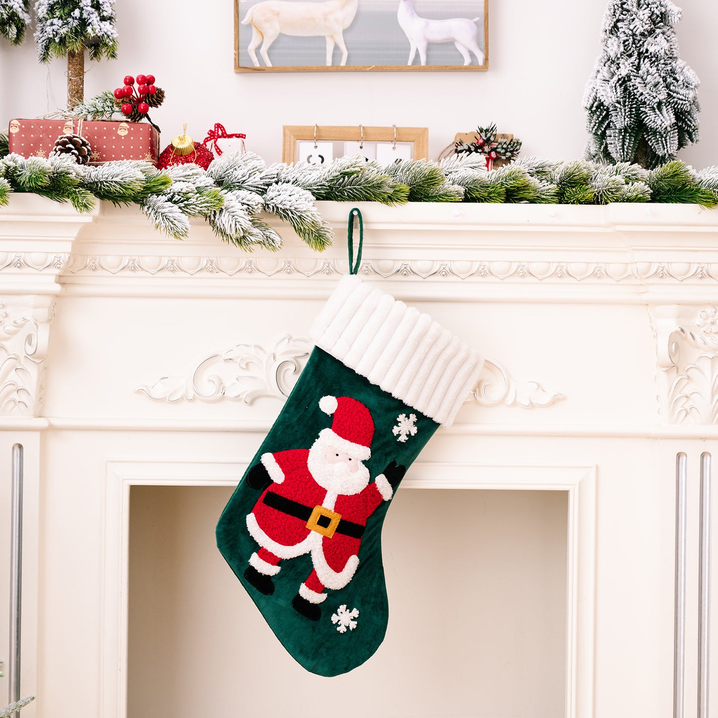 Christmas Velvet Stocking