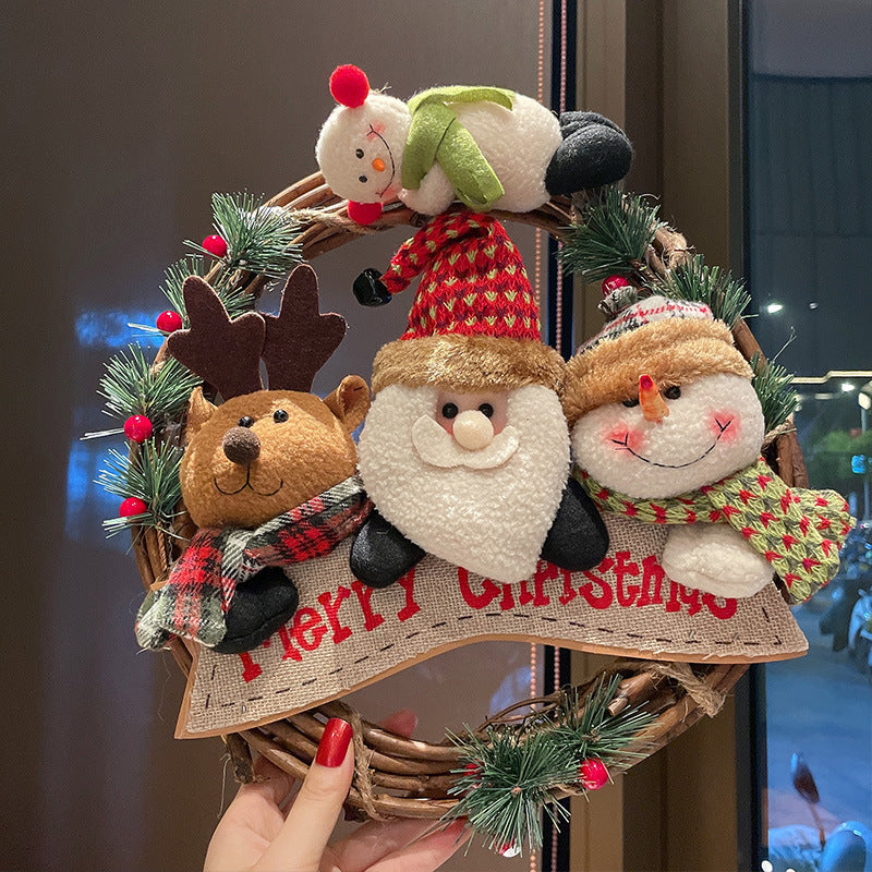 Christmas Vine Ring Decorations