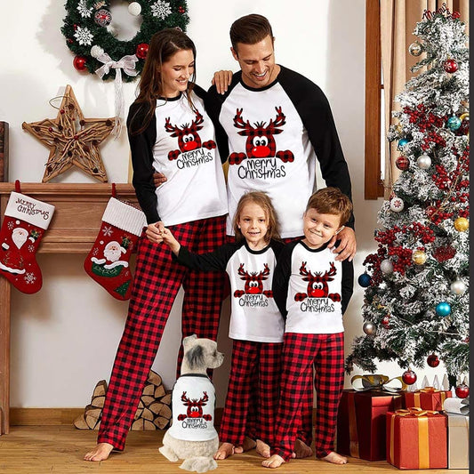 Merry Reindeer Family Pajamas