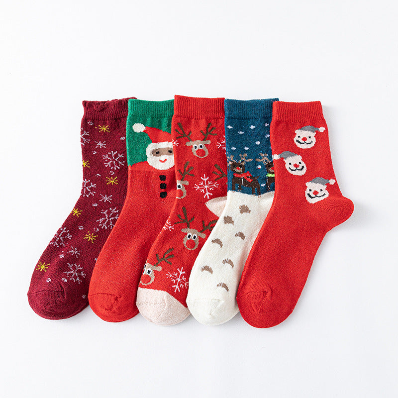 Boxed Christmas Stockings 10xpairs