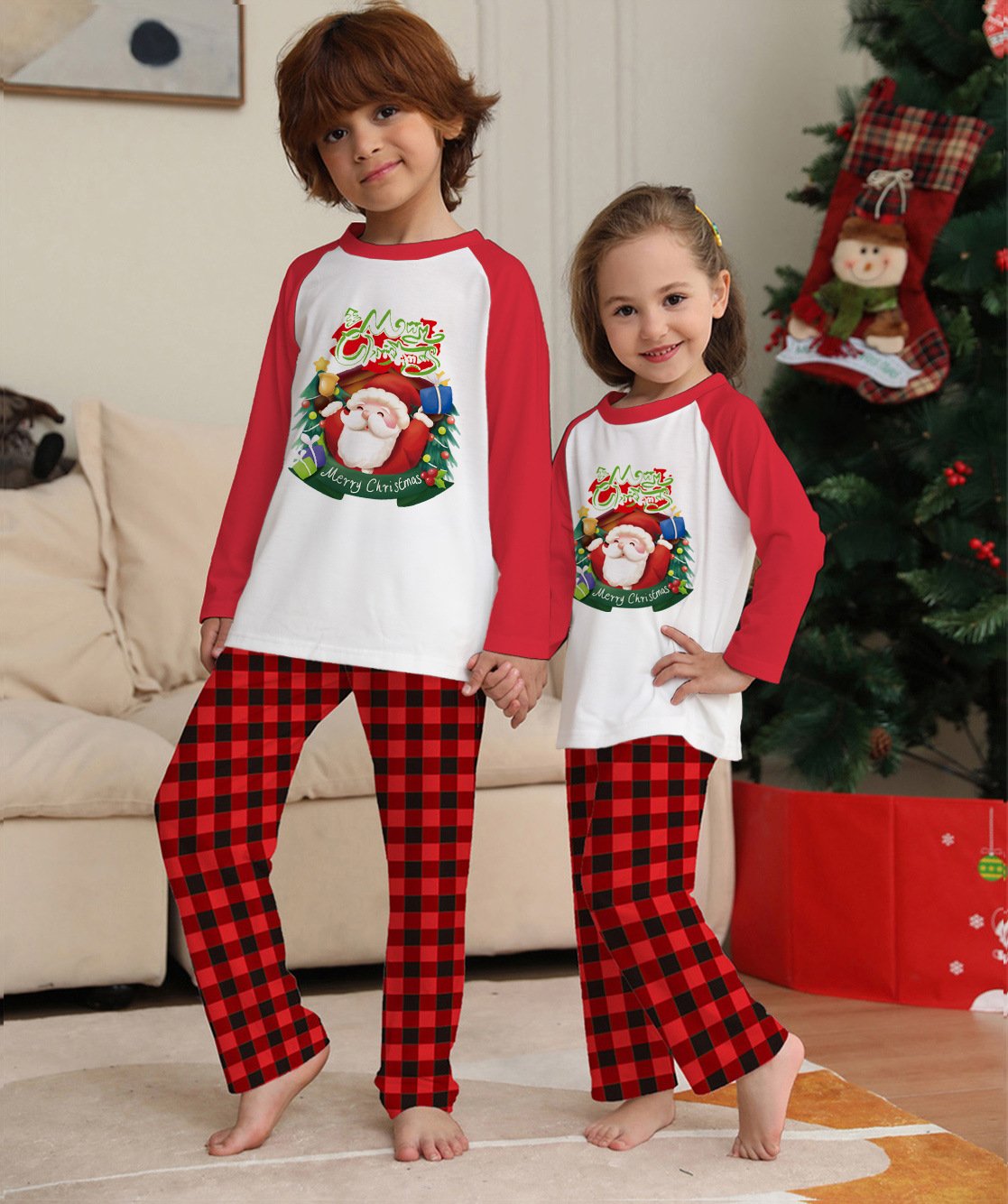 Santa Family Matching Pajamas