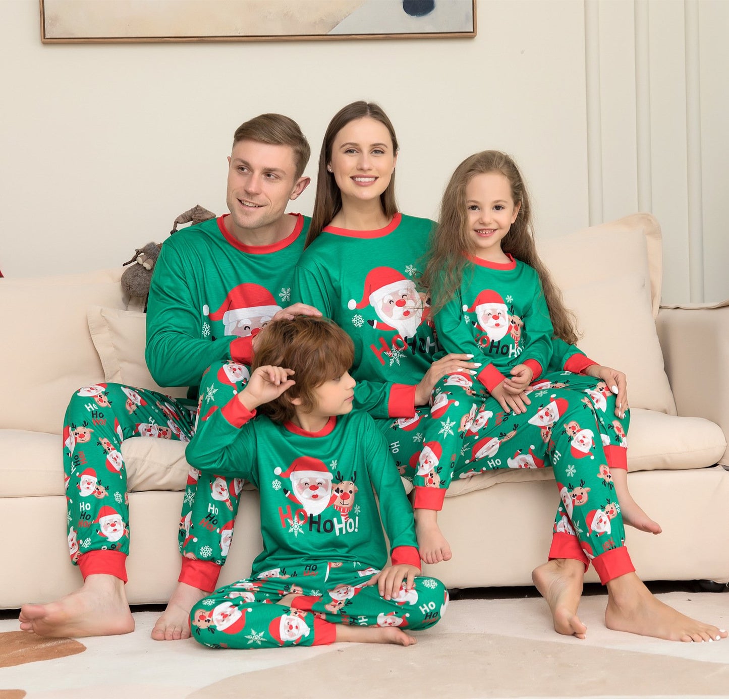 Ho Ho Ho Santa Pajama Set