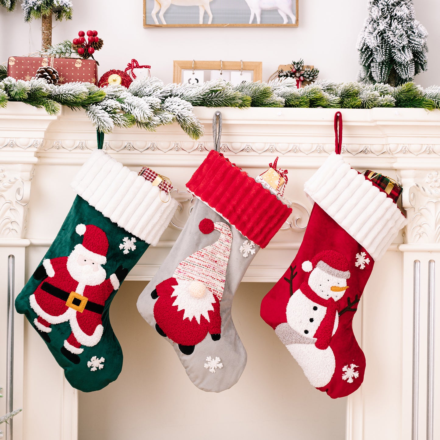 Christmas Velvet Stocking
