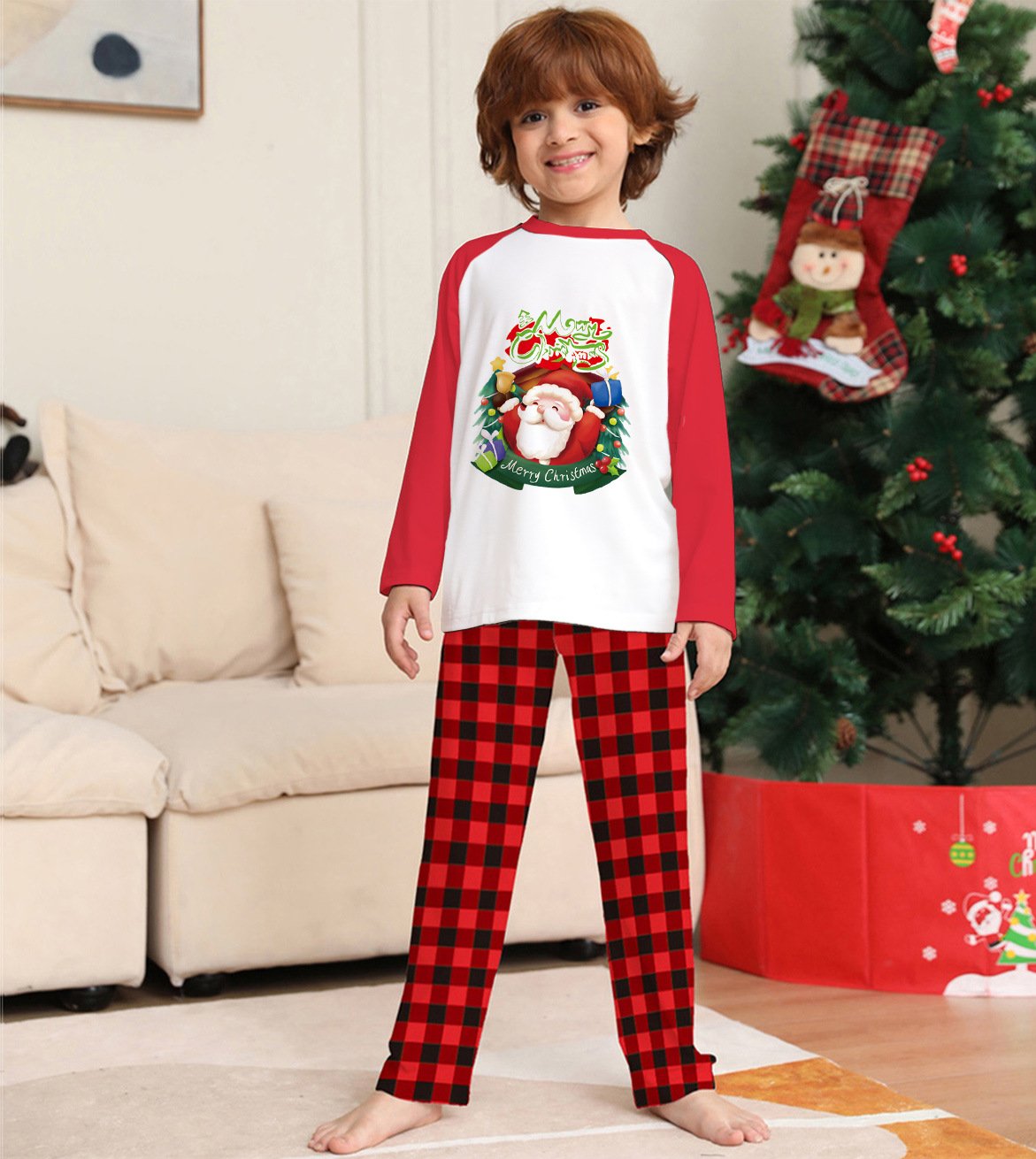 Santa Family Matching Pajamas