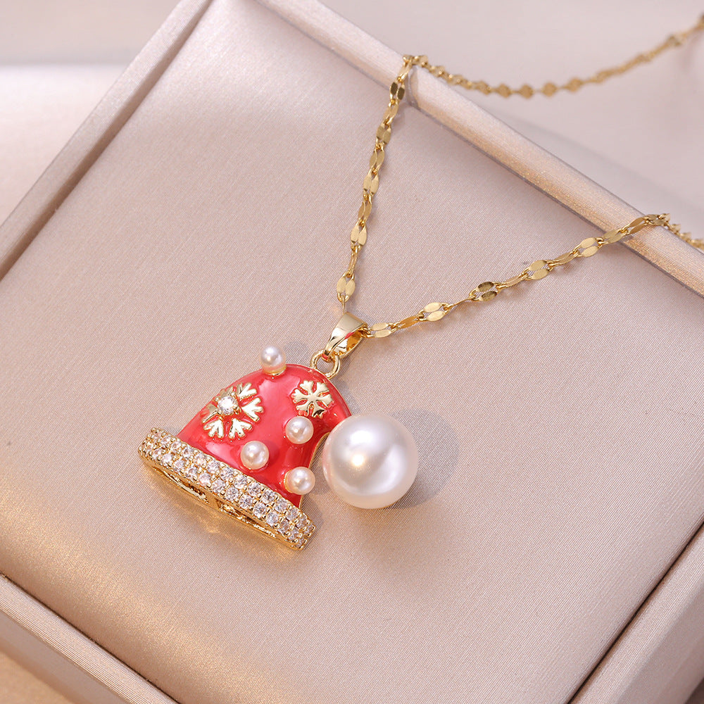 Christmas Zircon Necklace