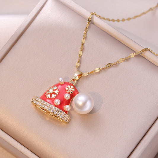 Christmas Zircon Necklace