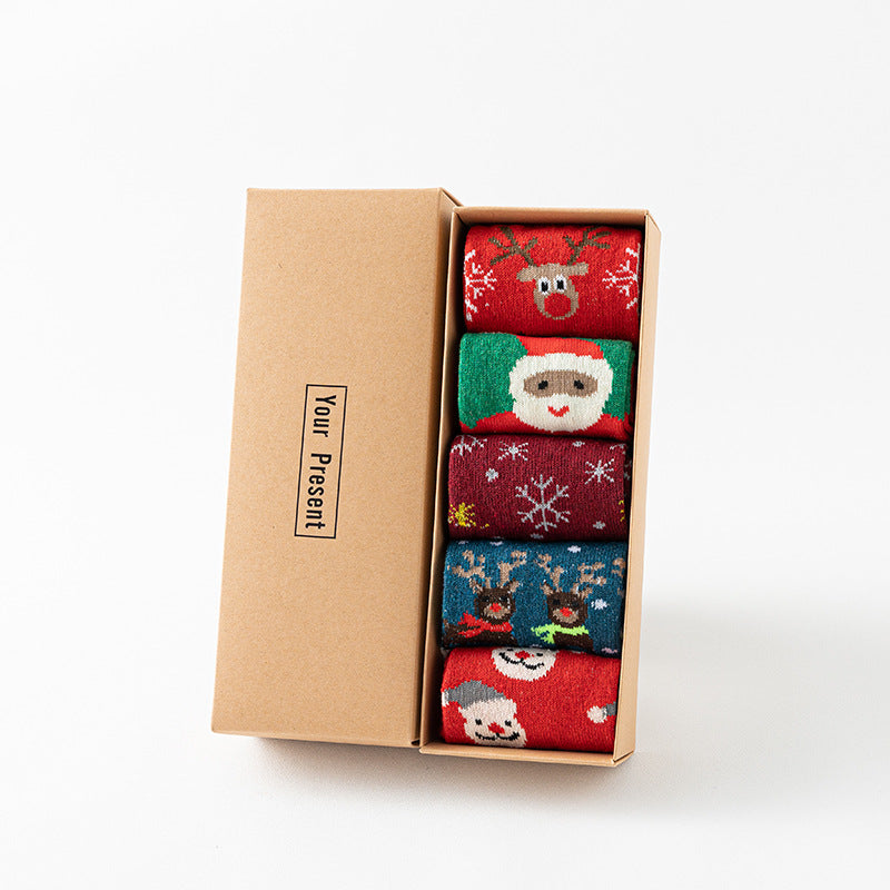 Boxed Christmas Stockings 10xpairs