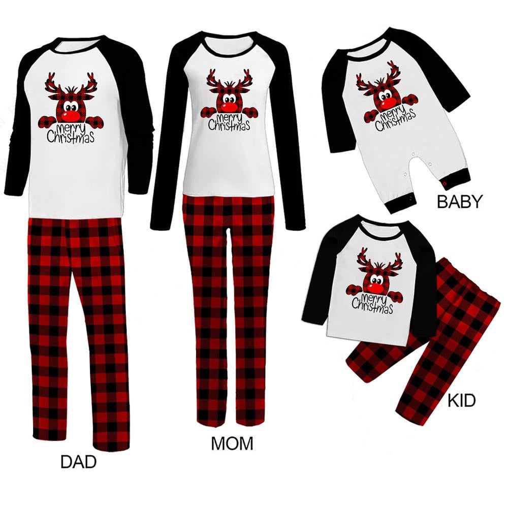 Merry Reindeer Family Pajamas