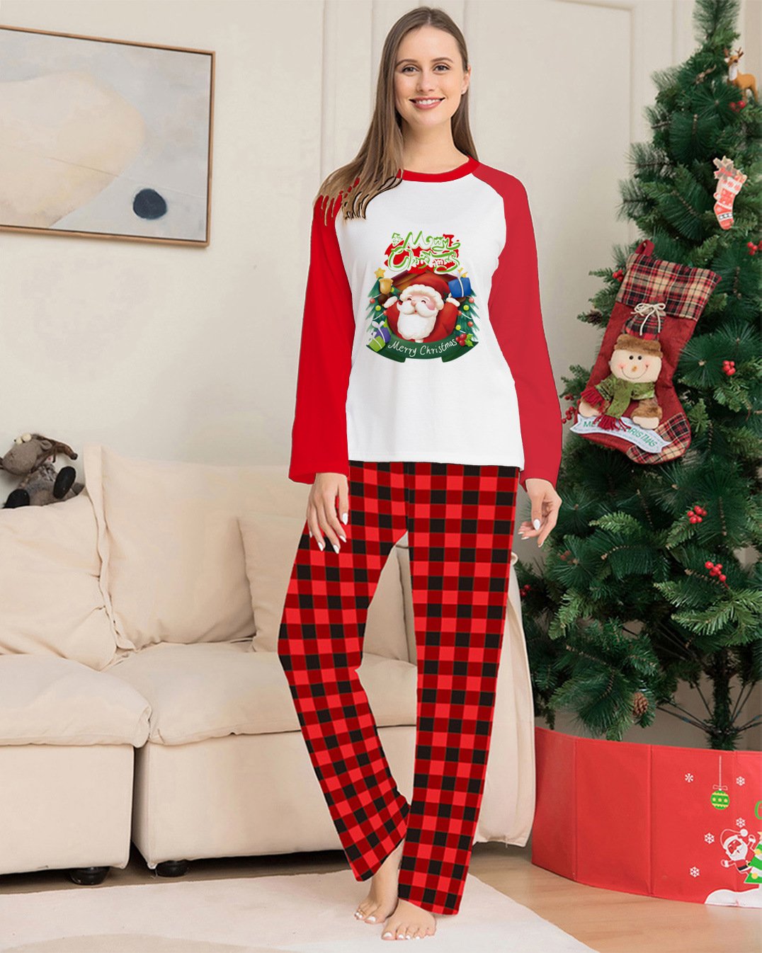 Santa Family Matching Pajamas