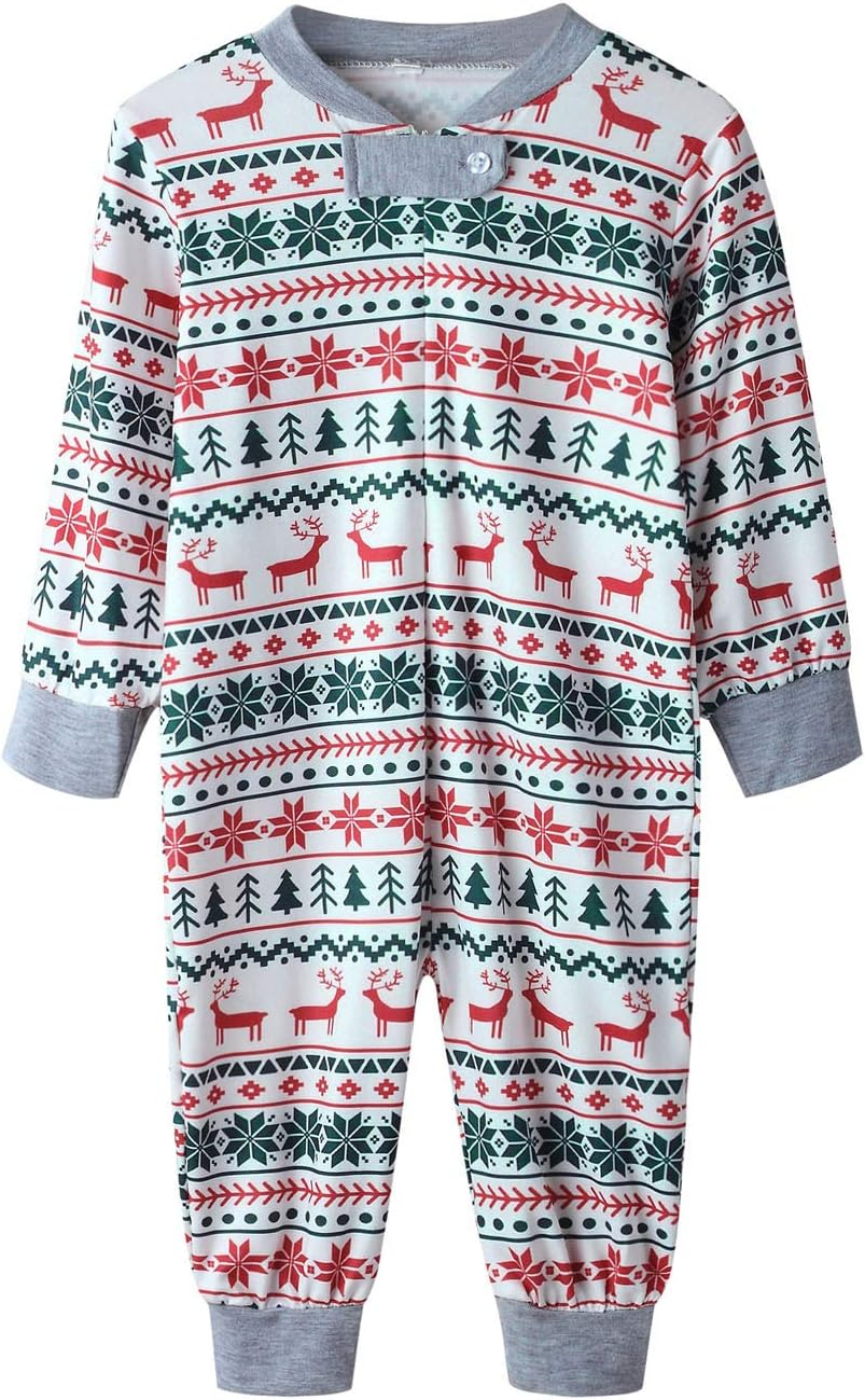 Holly Christmas Matching Pajamas Set