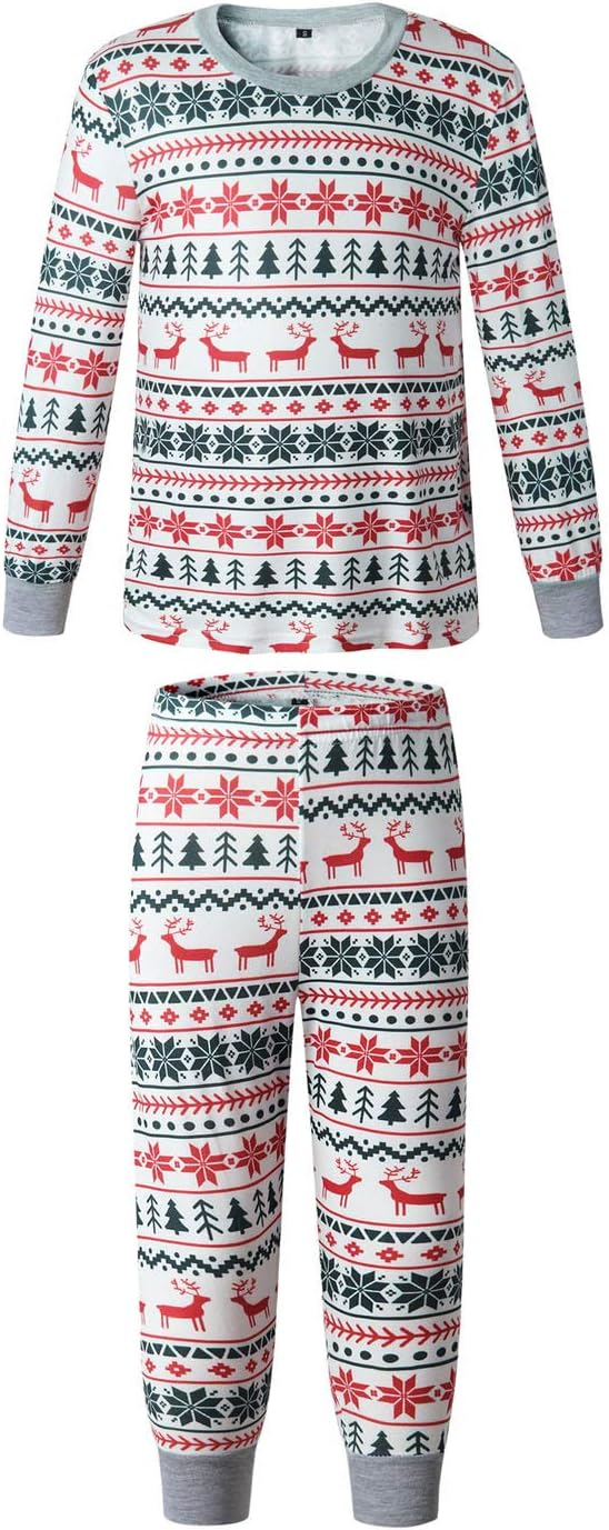 Holly Christmas Matching Pajamas Set