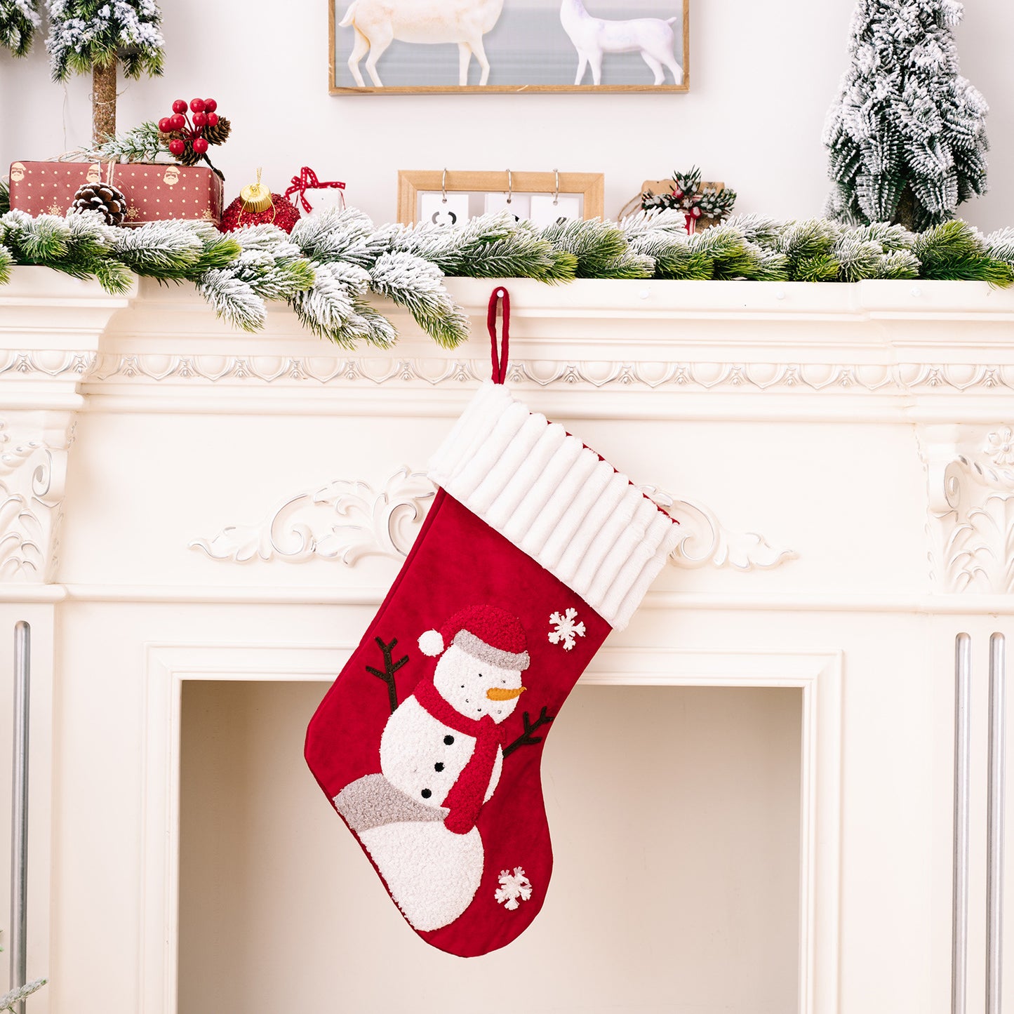 Christmas Velvet Stocking