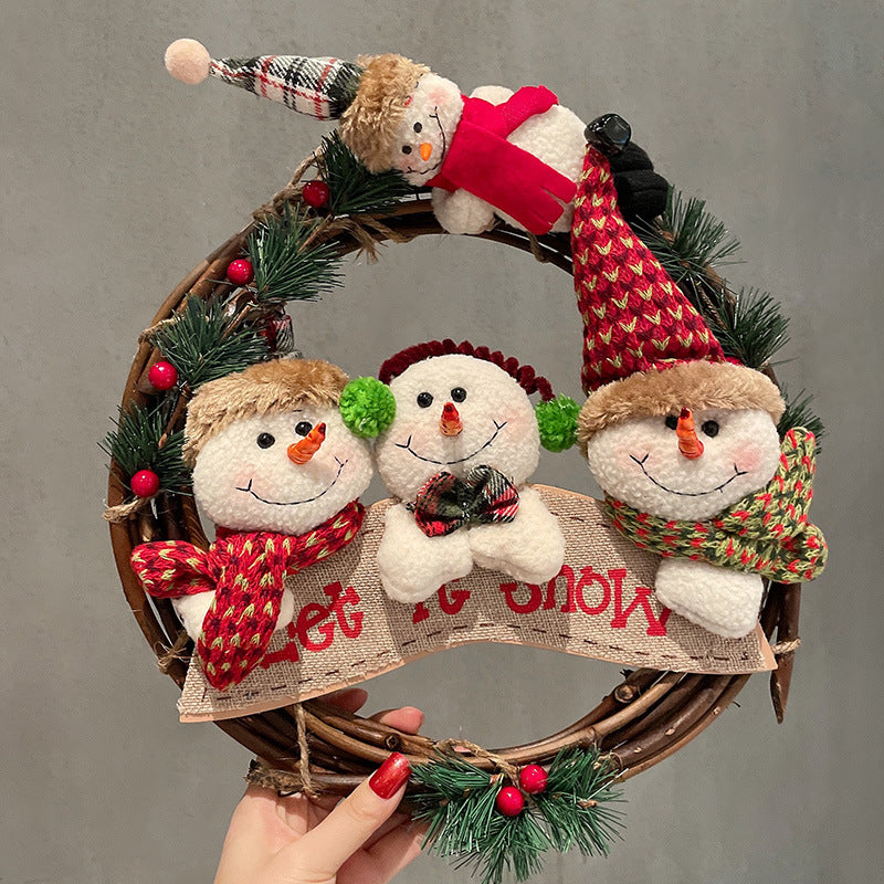 Christmas Vine Ring Decorations